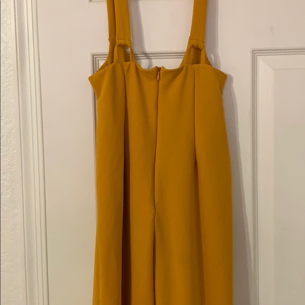 FN Mustard Wide-Leg Jumpsuit - Picture 4 of 4